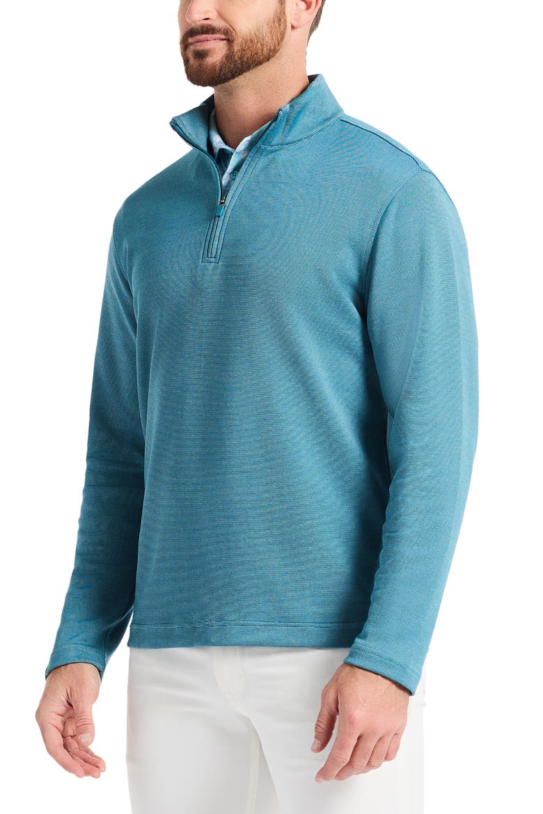 Troland Quarter Zip Top, Alternate, color, BLUE CORAL