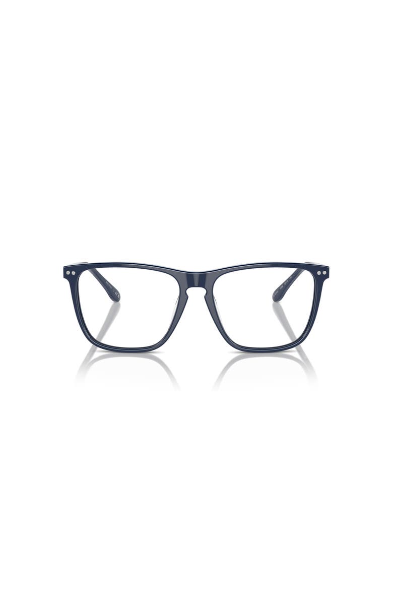55mm Square optical glasses, Alternate, color, Blue