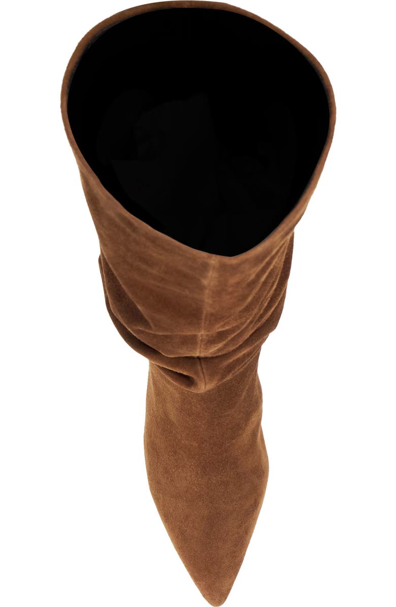 Dune London Slouch Pointed Toe Knee High Boot, Alternate, color,