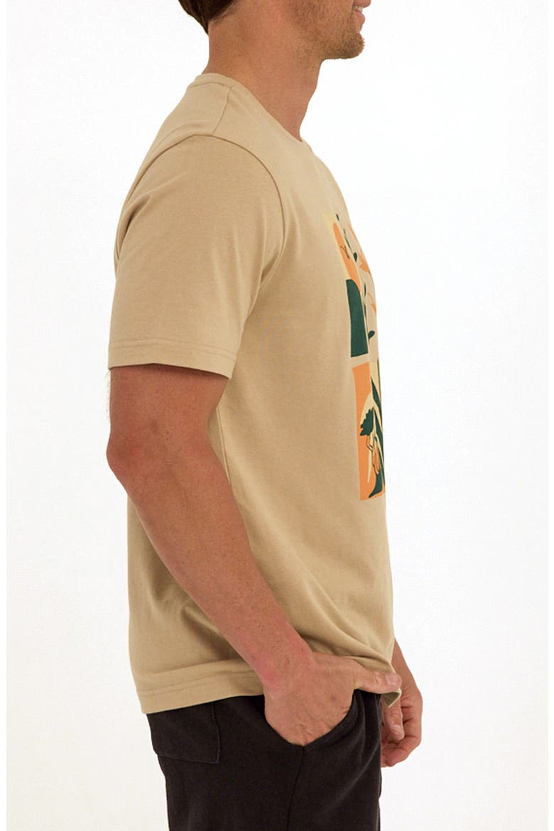 Nature Moments Cotton Blend Graphic T-Shirt, Alternate, color, SANDSTONE