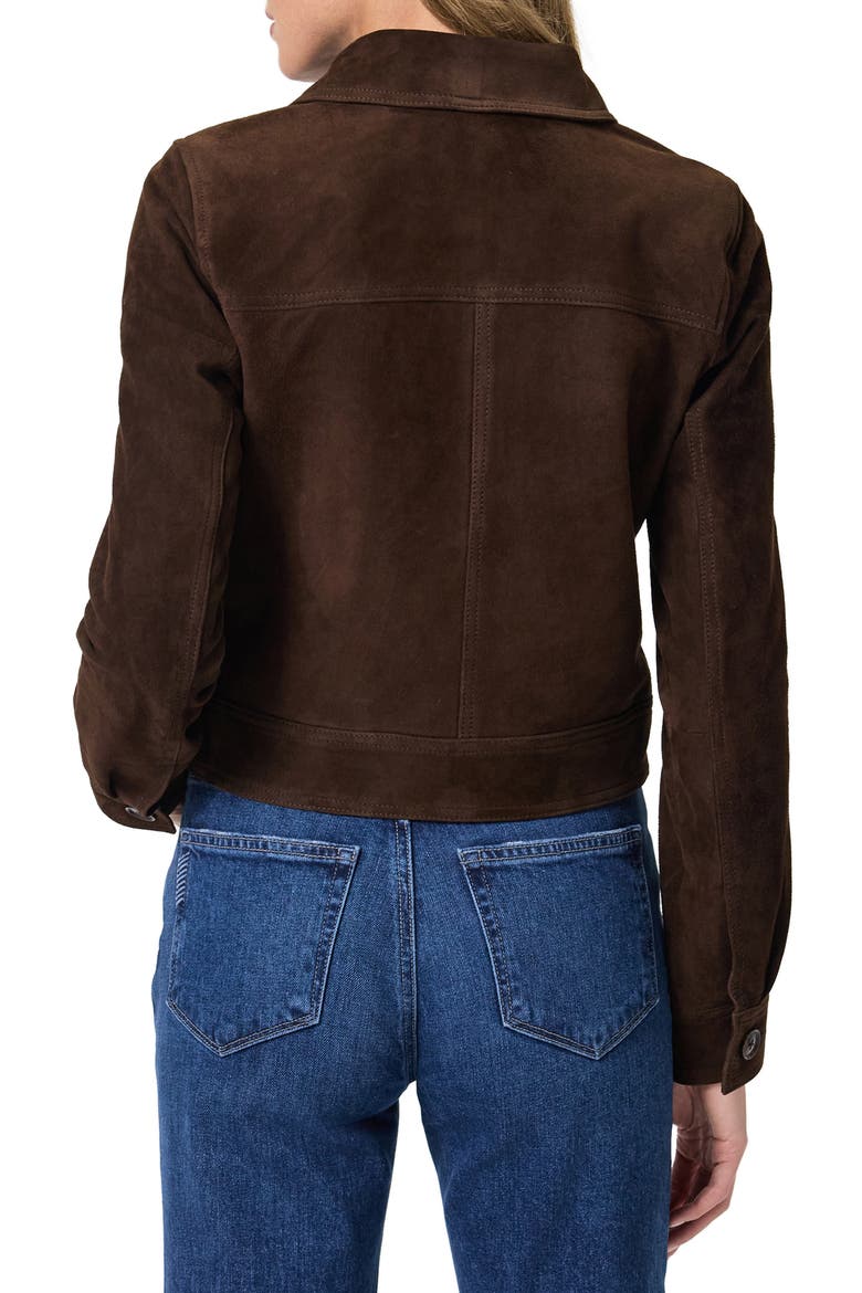 Feyd Suede Jacket, Alternate, color, CHOCOLATE BROWN
