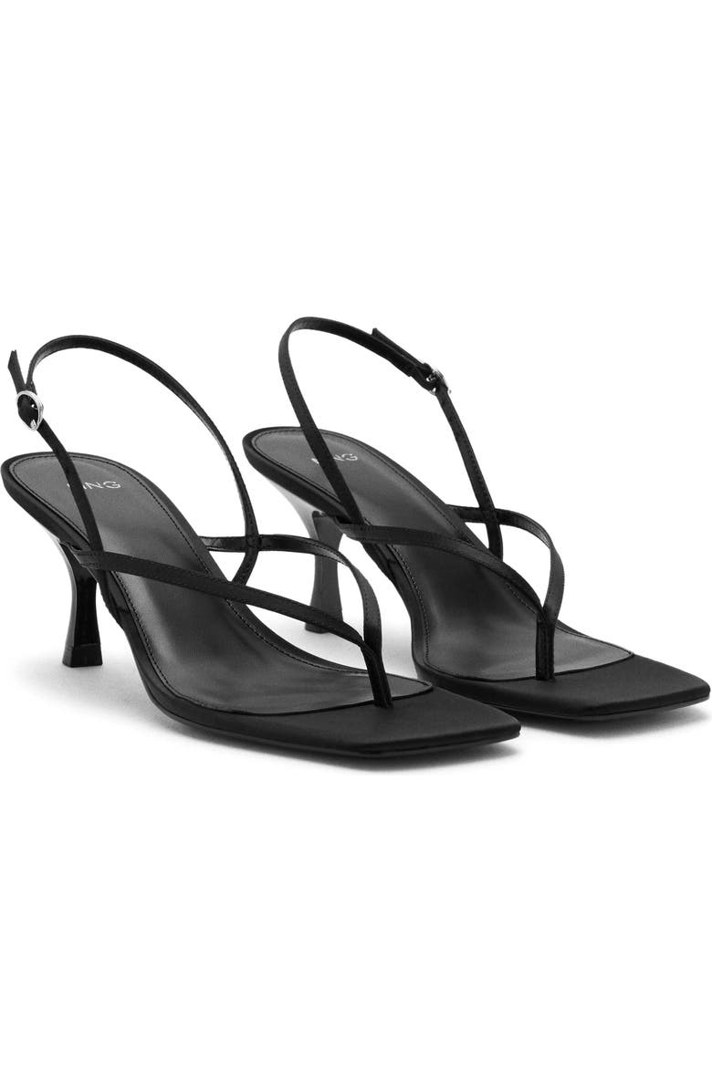 MANGO Ross Sandal, Main, color, Black