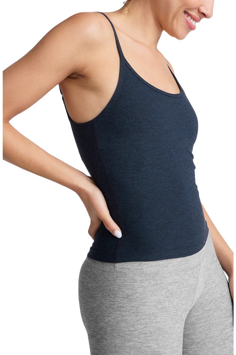 Spacedye Forever Waist Length Performance Tank, Alternate, color, NOCTURNAL NAVY