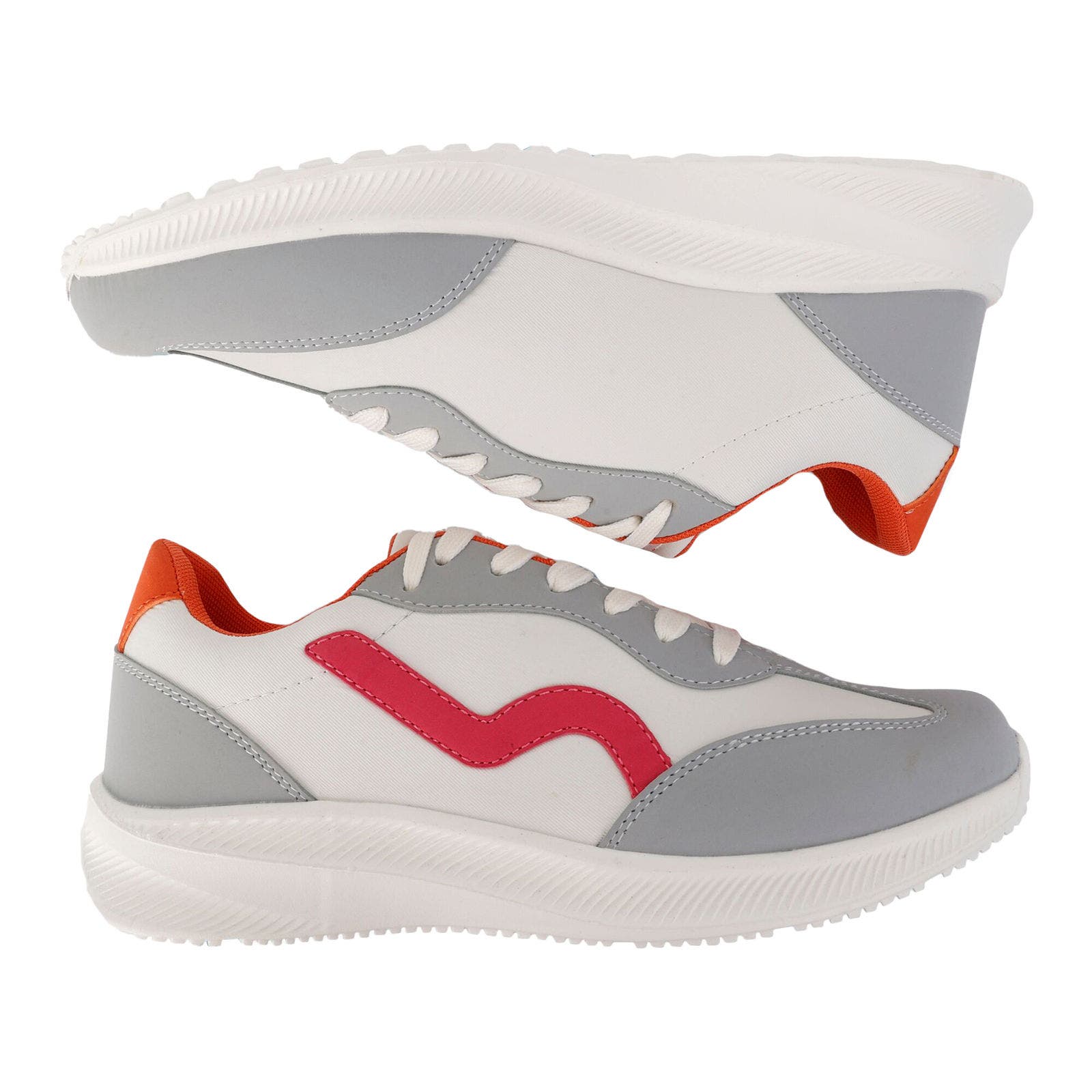 Marine Retro Sneakers, Alternate, color, Snow White and Pink Potion