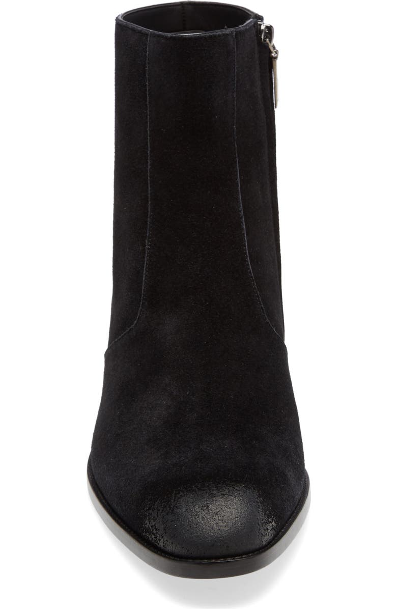 Saint Laurent Wyatt Zip Boot, Alternate, color,