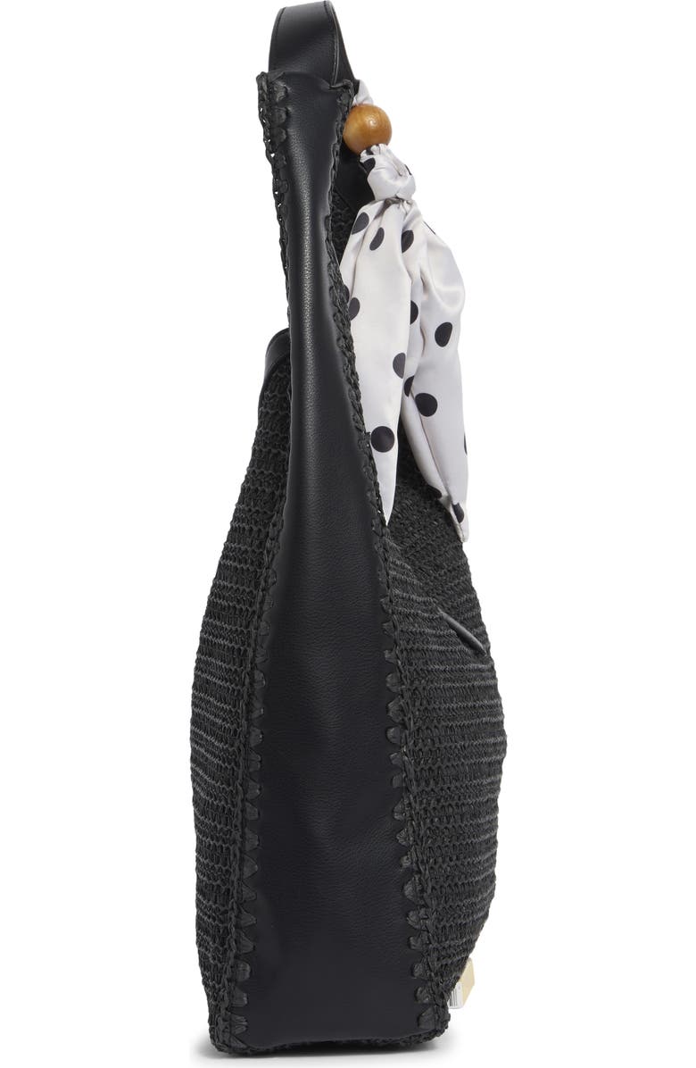 Steve Madden Bfreya Hobo Bag, Alternate, color, Black/ Black