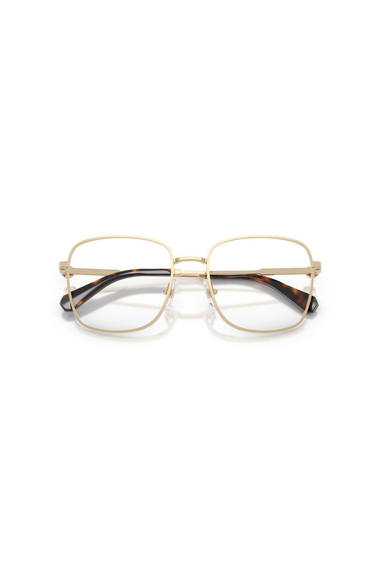 55mm Square optical glasses, Alternate, color, Gold