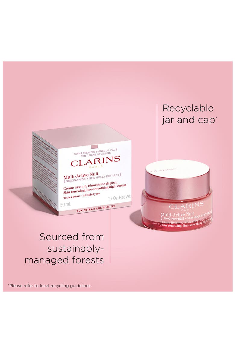 Multi-Active Night Moisturizer for Lines, Pores, Glow with Niacinamide, Alternate, color, NO COLOR