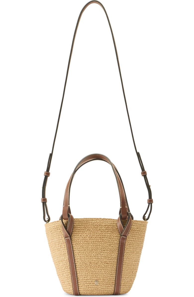 Helen Kaminski Bisou Raffia Bucket Bag, Alternate, color,