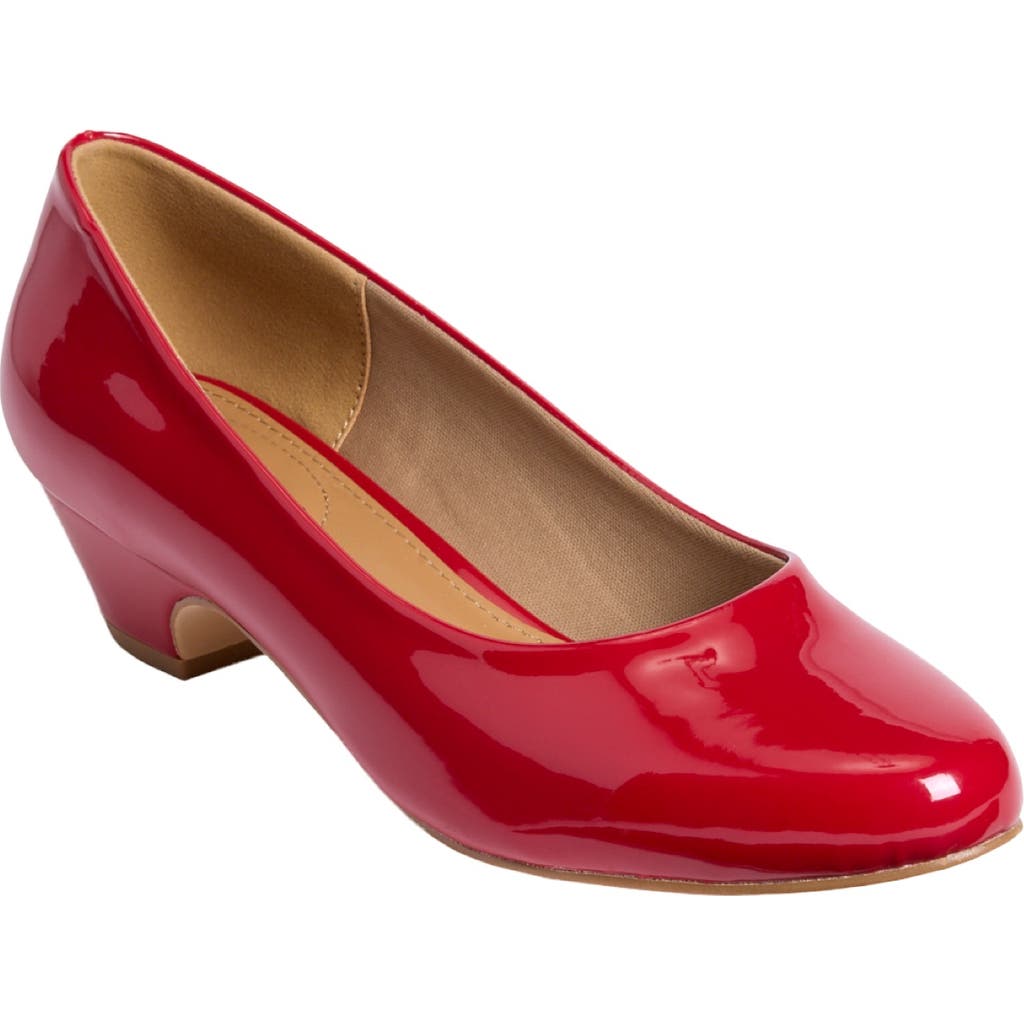 Comfortview The Vida Slip On Pump In Red