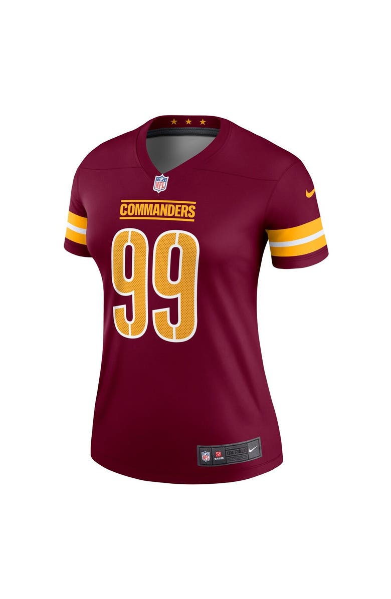 Nike Women's Nike Chase Young Burgundy Washington Commanders Legend Jersey, Alternate, color, 