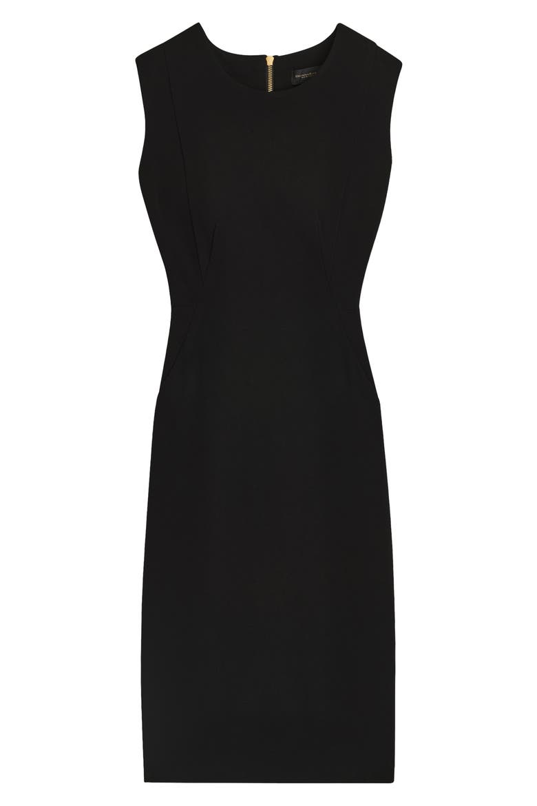 Sleeveless Cocktail Dress, Alternate, color, BLACK