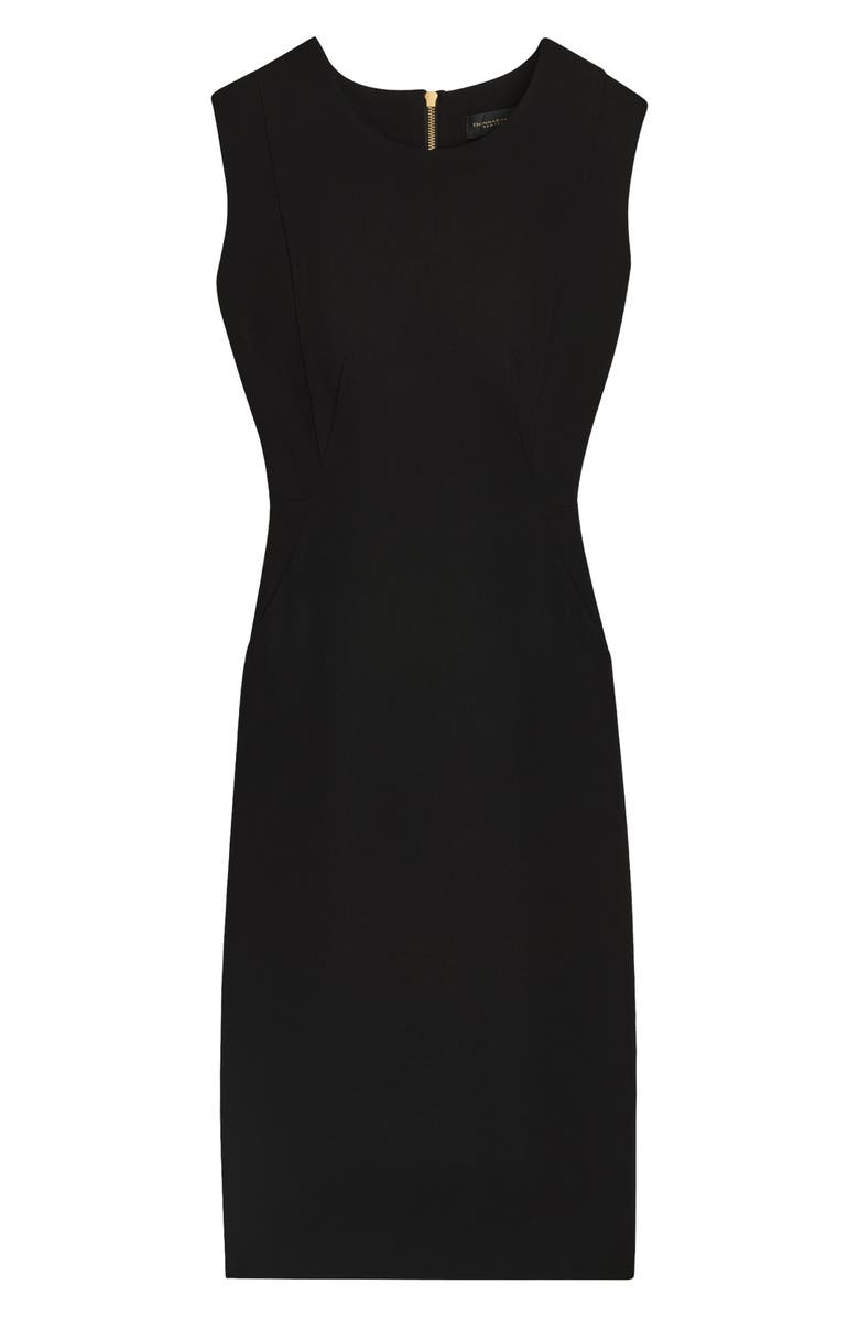 Donna Karan New York Sleeveless Cocktail Dress, Alternate, color, Black