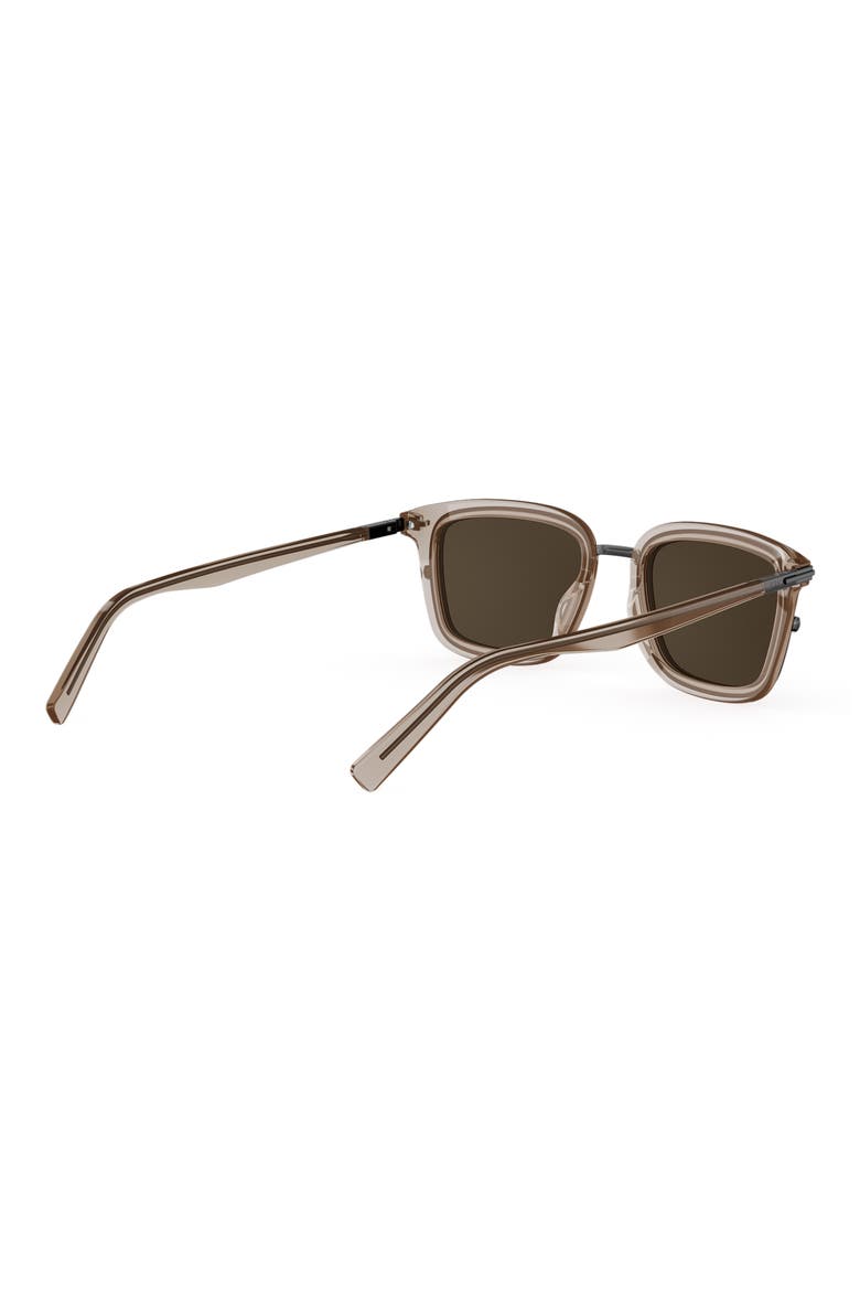 'DiorBlacksuit S18U 53mm Square Sunglasses, Alternate, color, BEIGE/ OTHER / BROWN