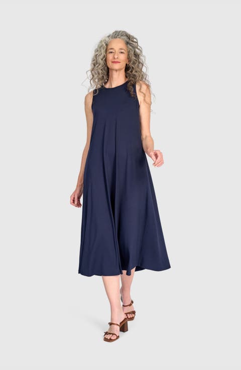 Sleeveless A-line Dress