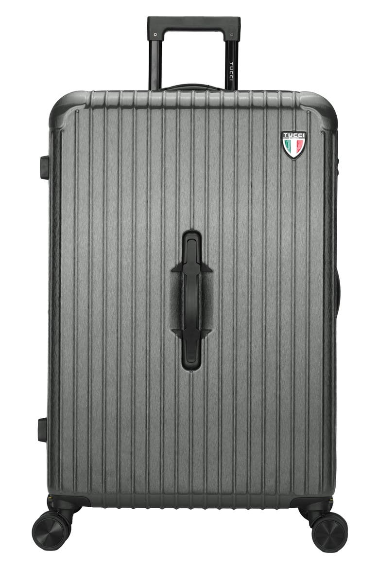 Linea 3-Piece Hardside Luggage Set, Alternate, color, DARK GREY