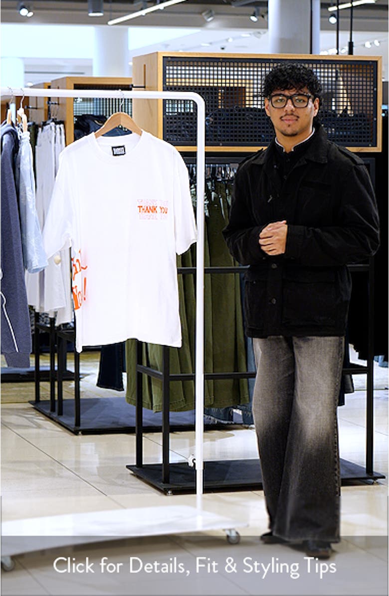 Thank You Takeout Bag Graphic T-Shirt, sales video thumbnail