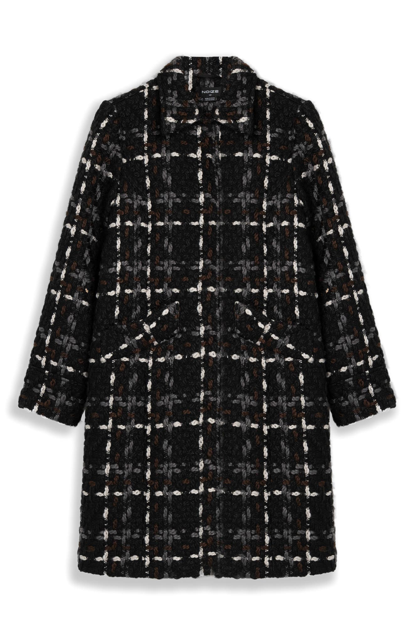 Noize Bouclé Longline Coat