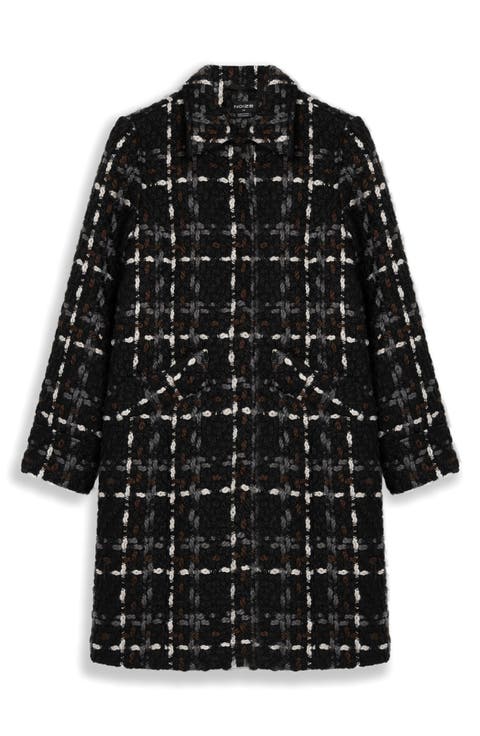 Bouclé Longline Coat