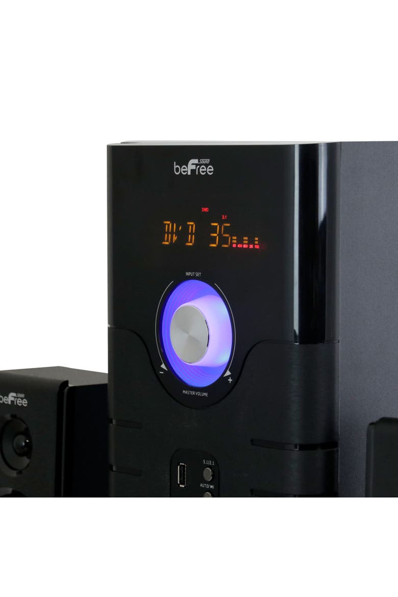 5.1 Channel Bluetooth Surround Sound Speaker, Alternate, color, Blue