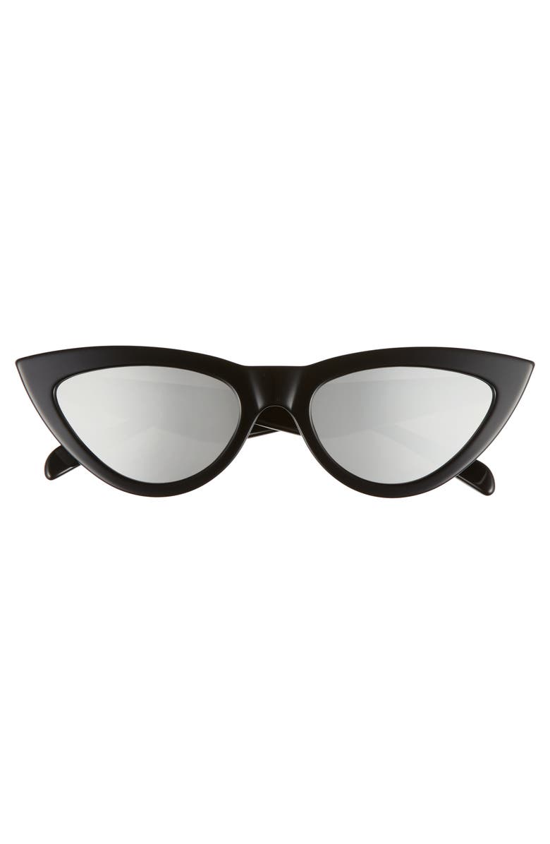 CELINE 56mm Cat Eye Sunglasses, Alternate, color, 
