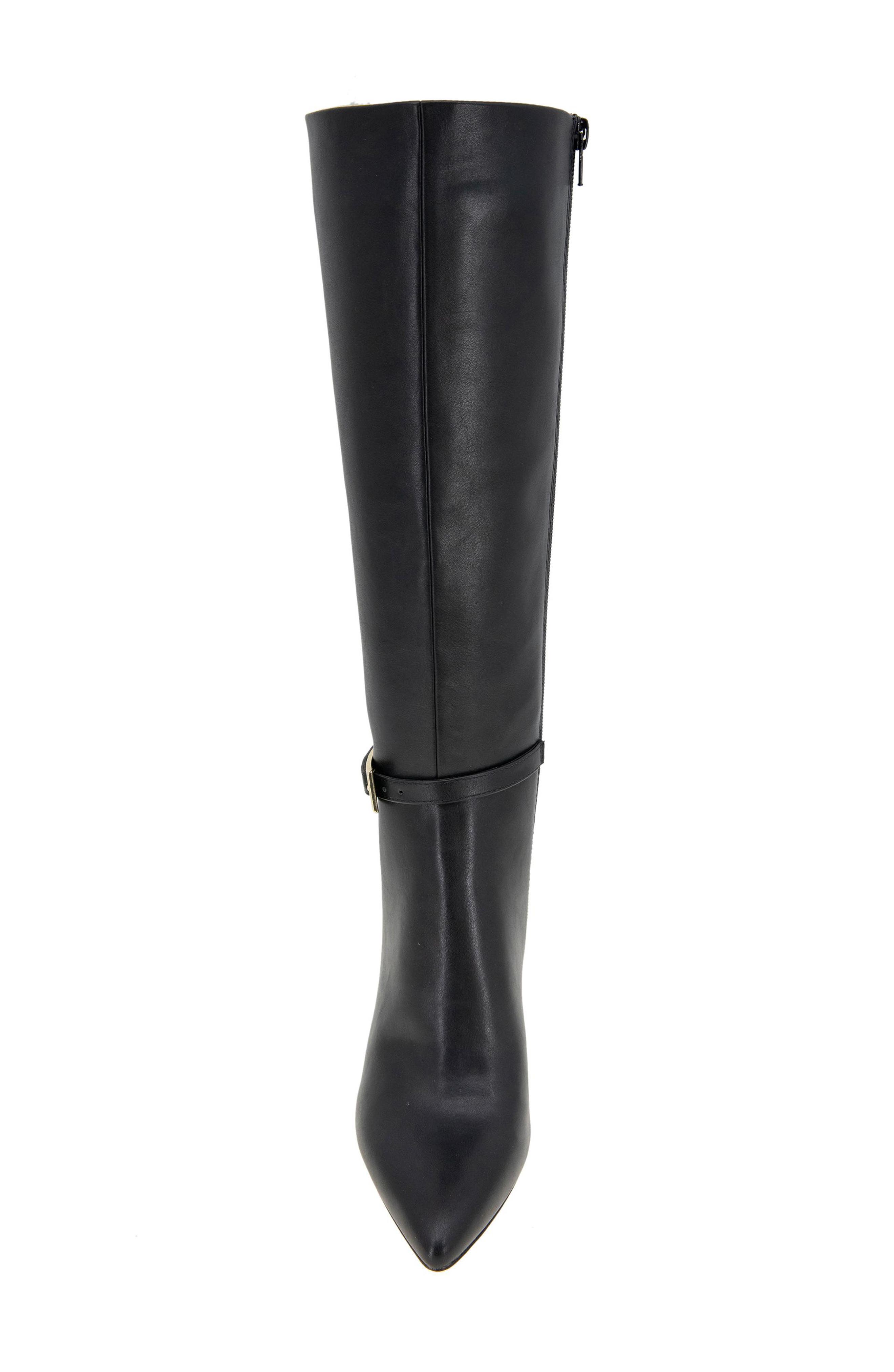 BCBGeneration Abbin Belt Shaft Tall Boot, Alternate, color, Black