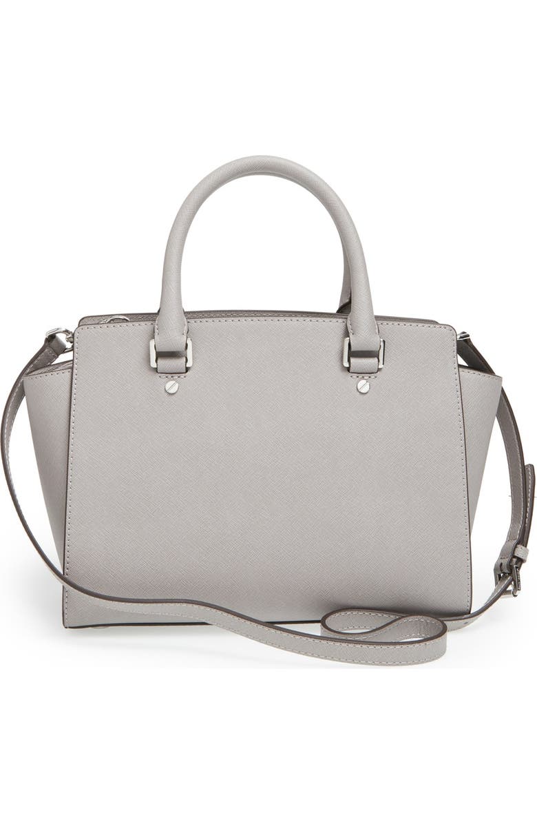 MICHAEL Michael Kors 'Selma Medium' Zip-Top Satchel, Alternate, color,
