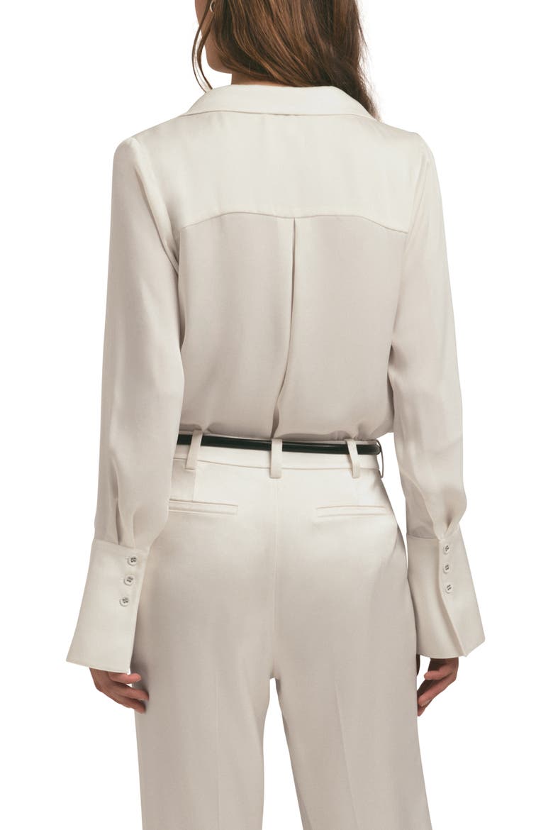 The Lily Button-Up Shirt, Alternate, color, IVORY