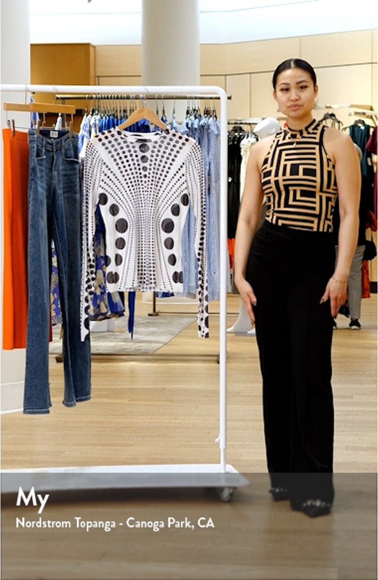 Kaylee Print Mesh Top, sales video thumbnail