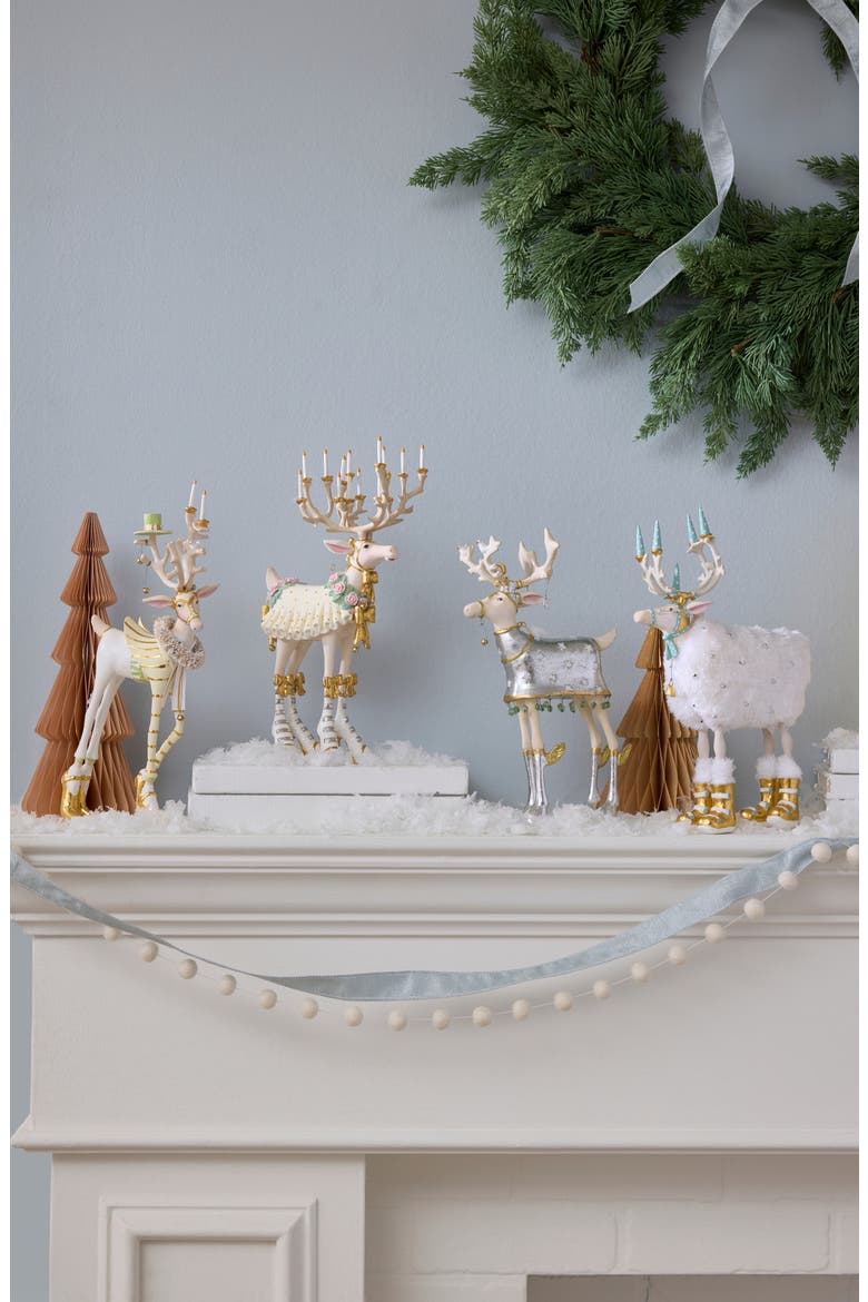 Patience Brewster Moonbeam Reindeer Set of 4, Alternate, color, MULTI