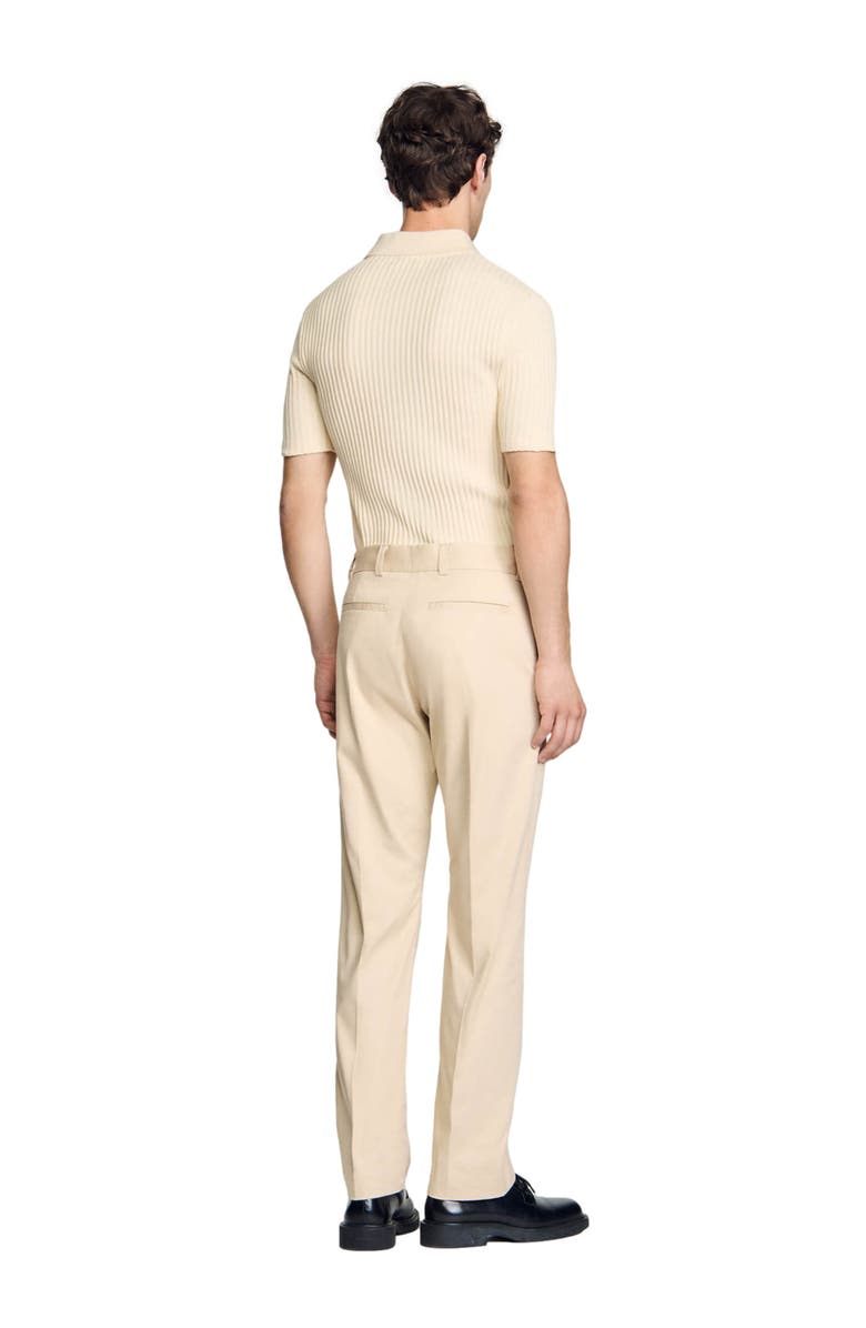 SANDRO Straight-leg chinos, Alternate, color, 