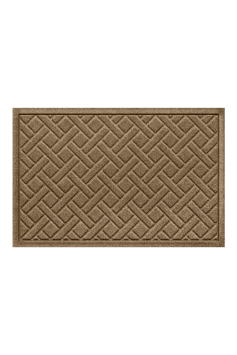 WaterHog® Lattice Floor Mat, Main, color, CAMEL