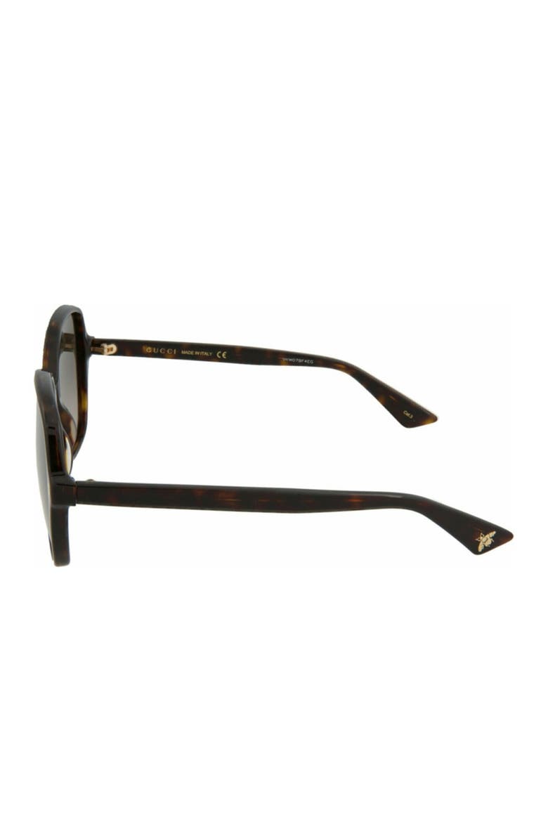 55mm Core Oversized Sunglasses, Alternate, color, HAVANA HAVANA BROWN