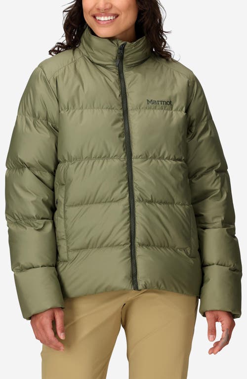 Marmot Guides 700 Fill Power Down Water Repellent Jacket In Green