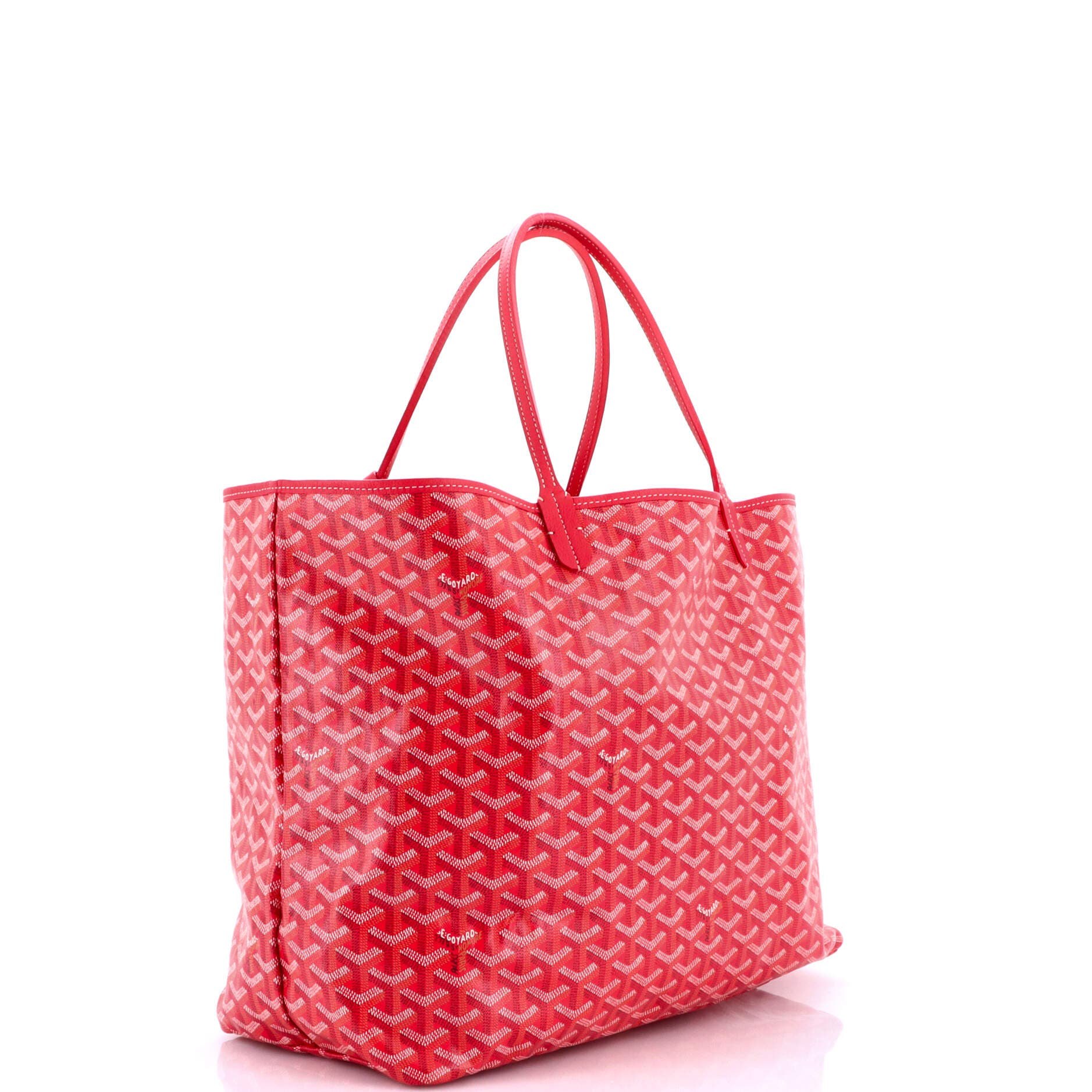Saint Louis Reversible Tote Coated Canvas and Printed Canvas GM, Alternate, color, Pink