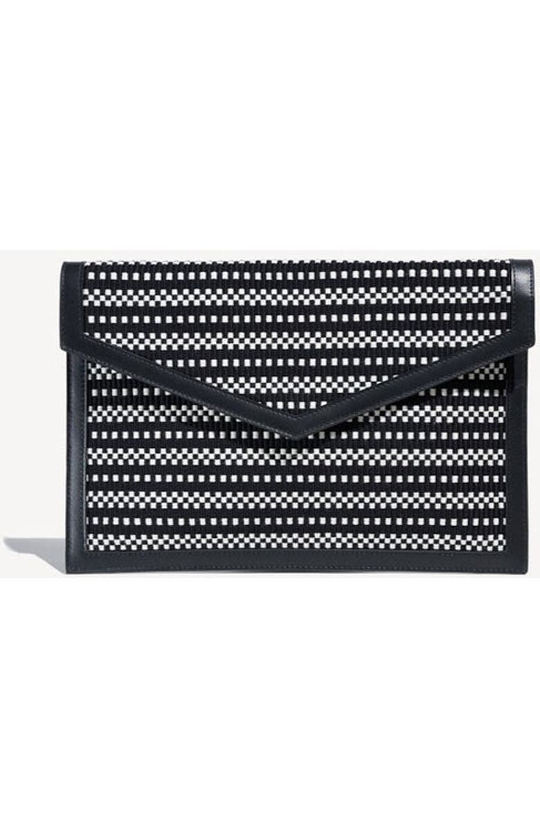 Amambaih Folder Large Bag, Main, color, Ivory Black