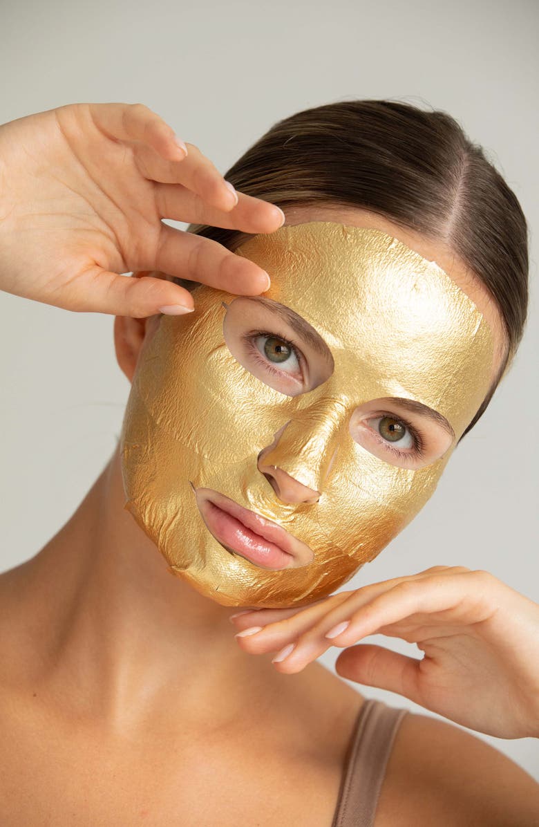 LAPCOS 24k Gold Hydra Collagen Mask, Alternate, color, White