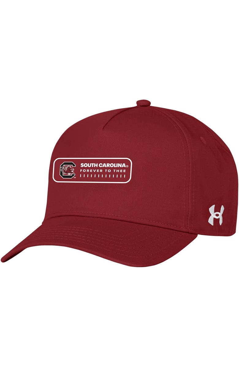 Under Armour Men's Under Armour Garnet South Carolina Gamecocks 2023 Sideline Adjustable Hat, Main, color, Garnet