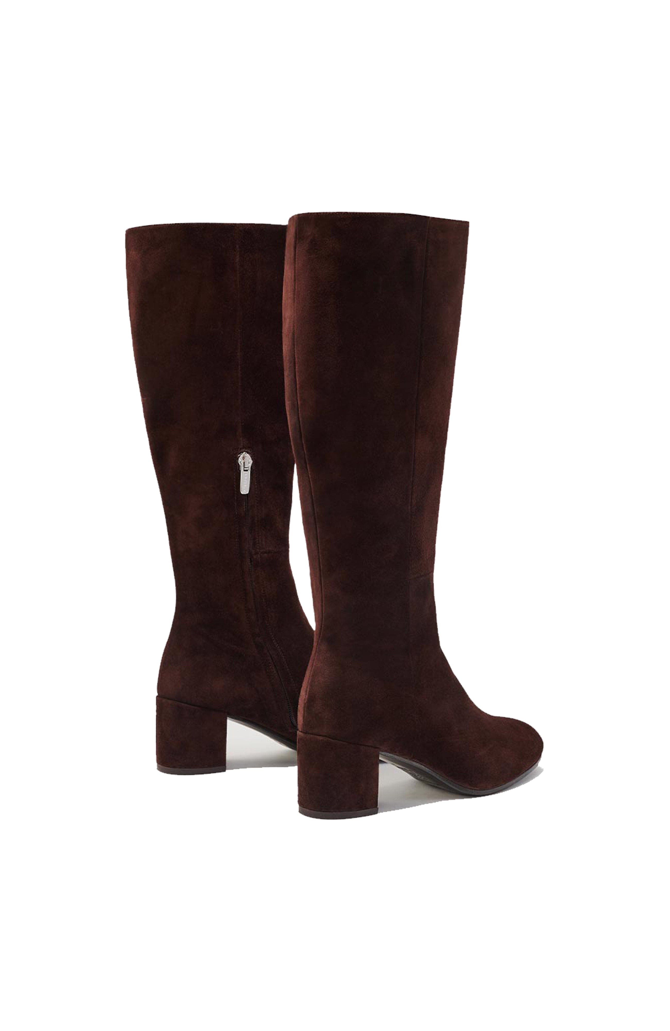 The Edie Boot, Alternate, color, Chocolate