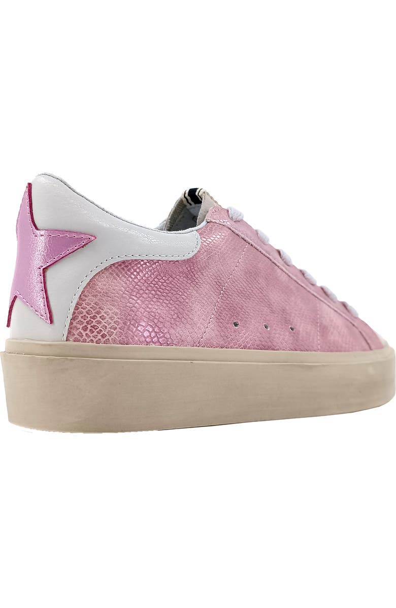 SHUSHOP Sienna Low Top Sneaker, Alternate, color, Pink Snake