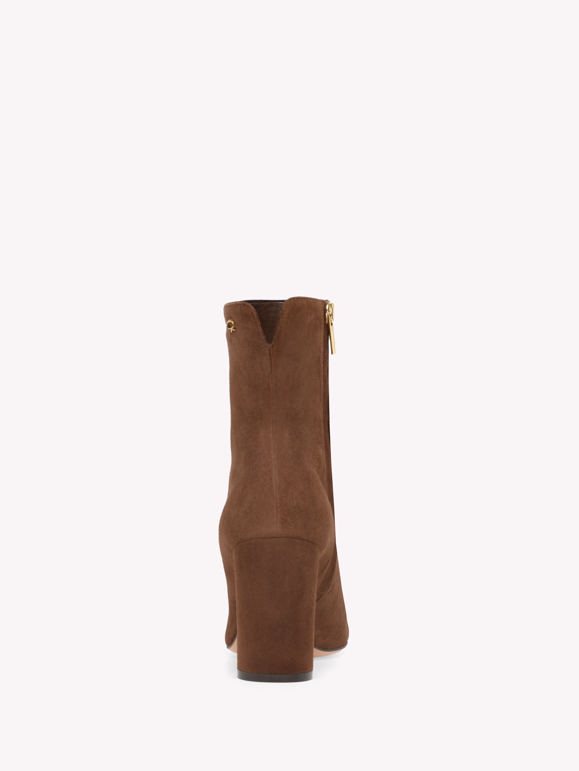 Gianvito Rossi Lyell Booties, Alternate, color, Brown Suede
