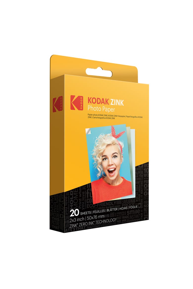 2x3 inch Zink Photo Paper, Main, color, White