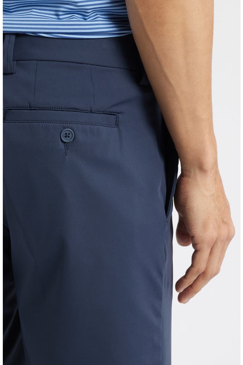 Sono Flat Front Stretch Chino Shorts, Alternate, color, MIDNIGHT