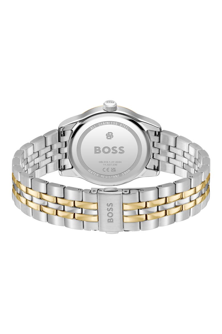 Langford Bracelet Watch, 39mm, Alternate, color, PARCHMENT