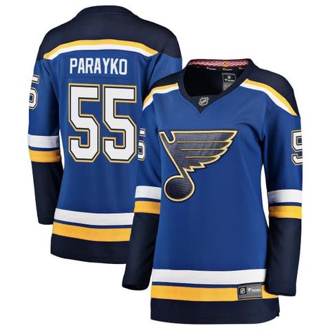Women's Fanatics Branded Colton Parayko Blue St. Louis Blues Home Premier Breakaway Player Jersey