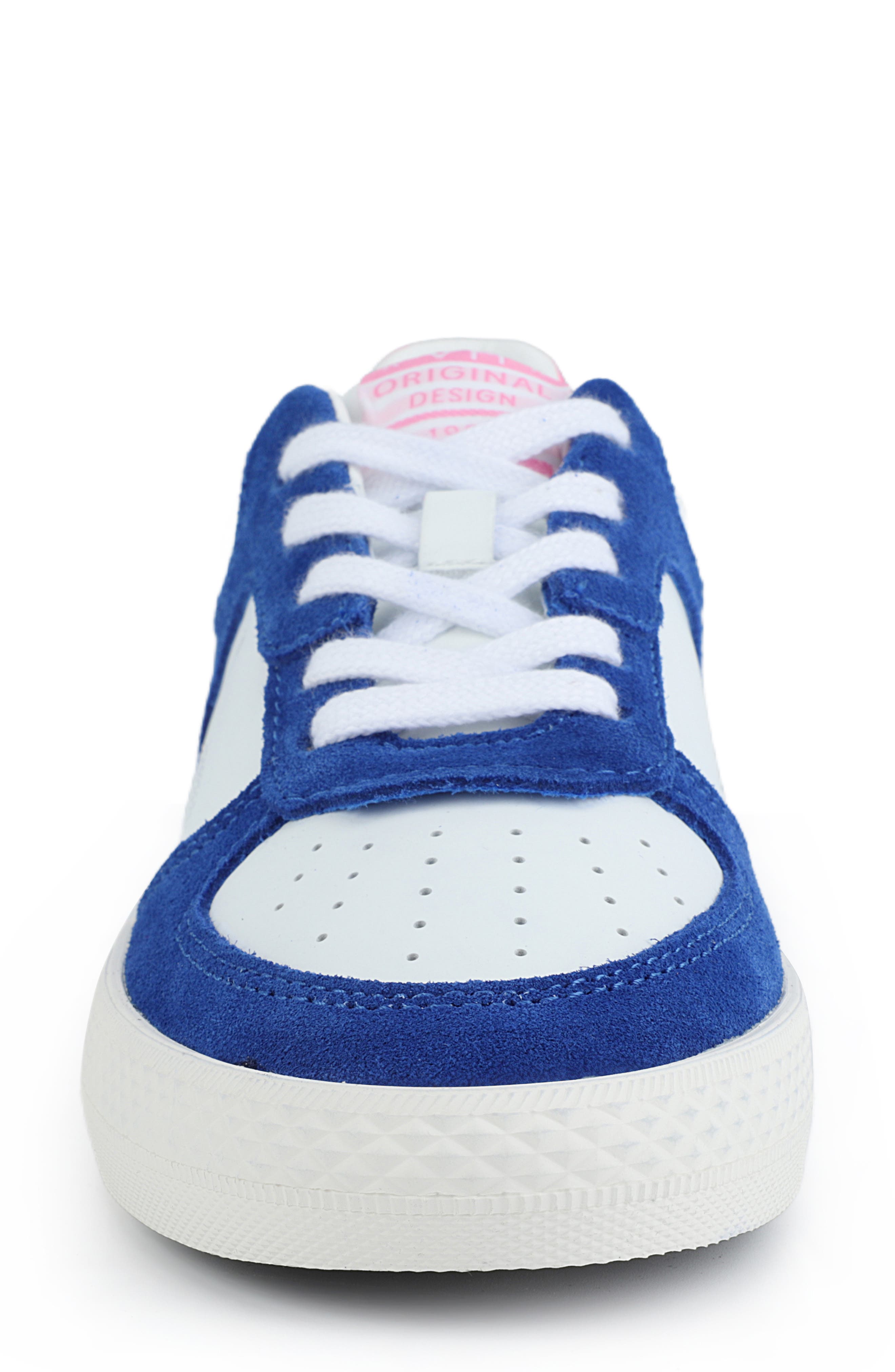 Vintage Havana Fast Sneaker, Alternate, color, Electric Blue/ Neon Pink