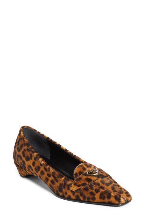 Genuine Calf Hair Loafer (Women)