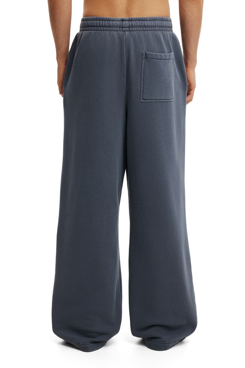 Men's Super Baggy Track Pant, Alternate, color, Denim Blue Wash