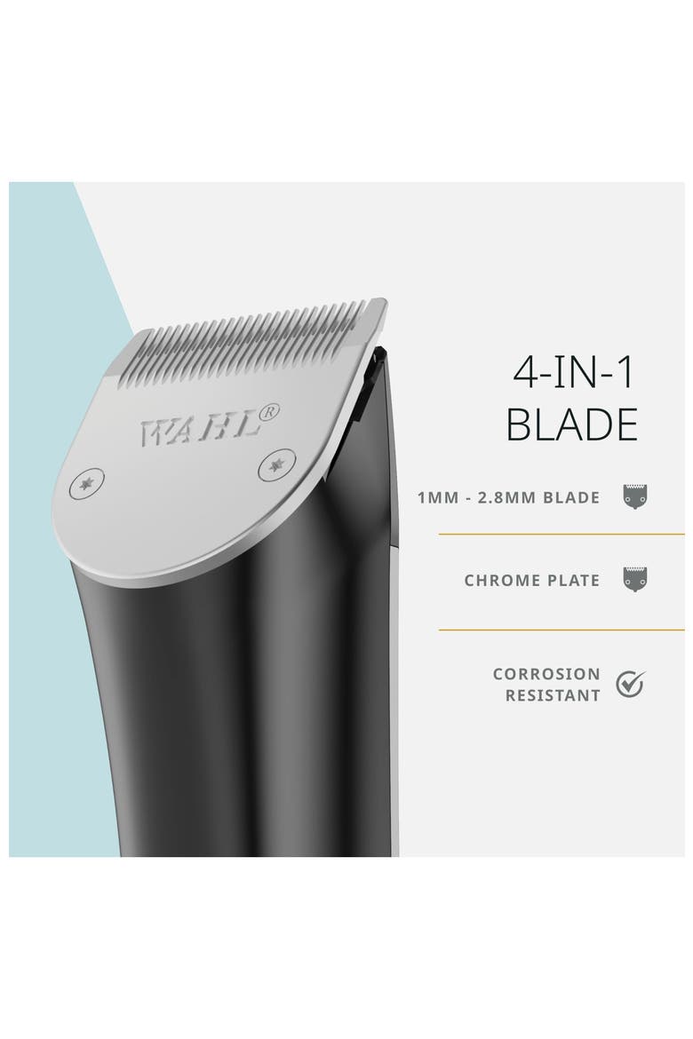 Adjustable replacement blade for pet clippers, Alternate, color, Chrome