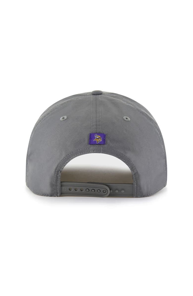 '47 Men's '47  Gray Minnesota Vikings Suburbia Hitch Adjustable Hat, Alternate, color, 